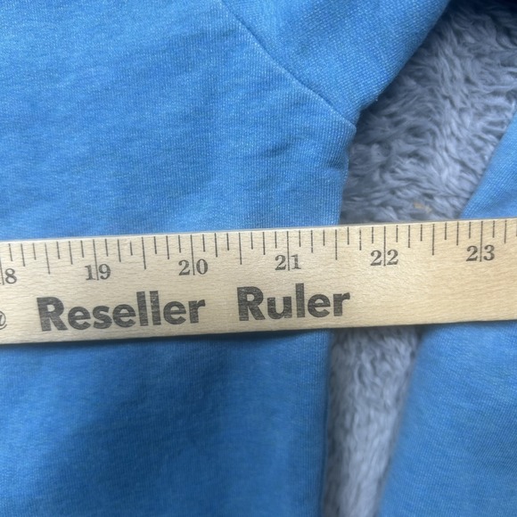 Patagonia‎ Uprisal Fitz Roy Bear Hoodie Sweatshirt Mens M Blue Outdoor Hiking - Picture 11 of 13